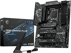 Материнская плата MSI Z890 GAMING PLUS WIFI Soc-1851 Intel Z890 4xDDR5 ATX AC`97 8ch(7.1) 5Gigabit RAID+HDMI+DP