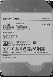 Жесткий диск WD SATA-III 20TB 0F38785/0F38643 WUH722020BLE6L4 Server Ultrastar DC HC560 512E (7200rpm) 512Mb 3.5"