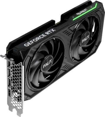 Видеокарта Palit PCI-E 4.0 RTX4060TI DUAL NVIDIA GeForce RTX 4060TI 8Gb 128bit GDDR6 2310/18000 HDMIx1 DPx3 HDCP Ret