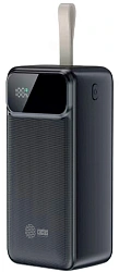 Мобильный аккумулятор Cactus CS-PBFSND-40000 40000mAh 65W 3A USB-A/USB-C черный