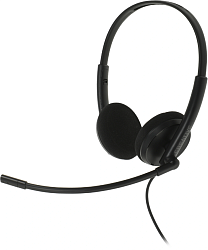 Наушники с микрофоном Creative HS-220 черный 2.4м накладные USB оголовье (51EF1070AA000)