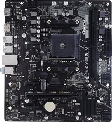 Материнская плата Biostar B550MT Soc-AM4 AMD B550 2xDDR4 mATX AC`97 8ch(7.1) GbLAN RAID+HDMI+DP