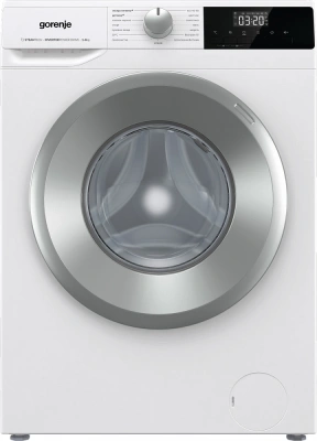 Стиральная машина Gorenje W2NHPI62SCS класс: A загр.фронтальная макс.:6кг белый инвертер