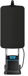 Отпариватель напольный Tefal Ixeo+ QT1511E0 2980Вт черный/голубой