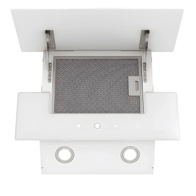 Вытяжка каминная Elikor Vertex WH 60 белый управление: сенсорное (1 мотор)