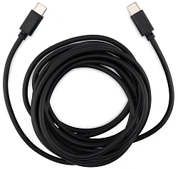 Кабель Buro BU-USB-CC-3M-100W USB Type-C (m)-USB Type-C (m) 3м черный