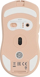 Мышь Acer OMR312 розовый оптическая 3200dpi беспров. BT/Radio USB 5but (ZL.MCECC.036)