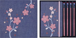 Набор Moleskine Limited Edition Sakura блокнот 2шт/карандаш 4 шт Large