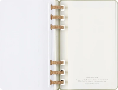 Еженедельник Moleskine ACADEMIC SPIRAL DHSPK5212AMWH3 Large 150х210мм 200стр. кремовые страницы спираль киви