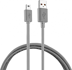 Кабель Buro BHP RET USB_MINI18 USB A (m)-mini USB B (m) 1.8м серый