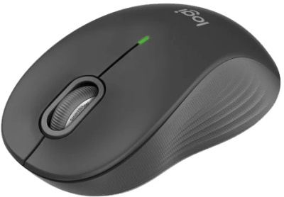 Мышь Logitech M550 темно-серый/серый оптическая 4000dpi silent беспров. BT/Radio USB для ноутбука 3but (910-007190)