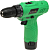 Дрель-шуруповерт Zitrek Green 12-Li-ion аккум. патрон:быстрозажимной (063-4041)