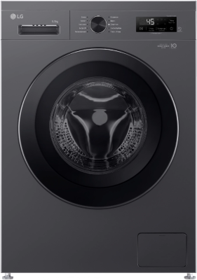 Стиральная машина LG F2Y1WS6J класс: A загр.фронтальная макс.:6.5кг темно-серый инвертер