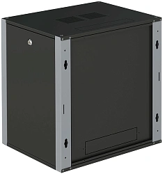 Шкаф коммутационный Sysmatrix (WP 6409.920 ) настенный 9U 600x450мм пер.дв.металл 2 бок.пан. 60кг черный 300мм 17кг 450мм IP20 металл