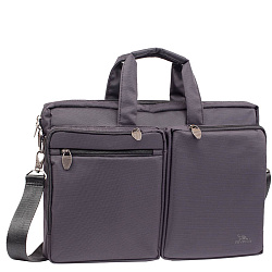 Сумка для ноутбука 16" Riva 8530 черный полиэстер (8530 BLACK)