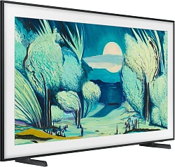 Телевизор QLED Samsung 55" QE55LS03FAUXRU The Frame черный 4K Ultra HD 120Hz DVB-T2 DVB-C DVB-S2 USB WiFi Smart TV