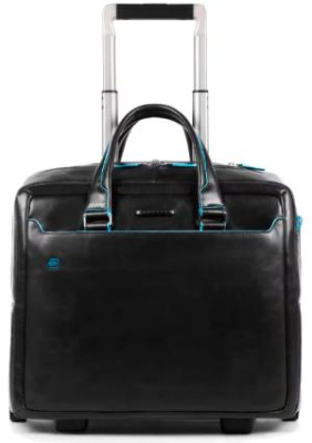Сумка дорожная Piquadro BLUE SQUARE (BV4729B2/N) 40x36x16см 20л. 2.584кг. кожа черный