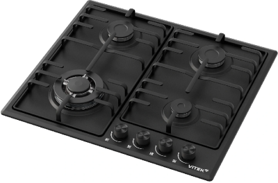Газовая варочная поверхность Vitek VGH 6410W MBK белый