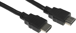 Кабель аудио-видео Premier 5-808 HDMI (m)/HDMI (m) 1м. позолоч.конт. черный (5-808 1.0)