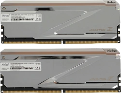 Память DDR5 2x16GB 6600MHz Netac NTZED5P66DP-32S Z RGB RTL Gaming PC5-52800 CL34 DIMM ECC 288-pin 1.35В kit с радиатором Ret