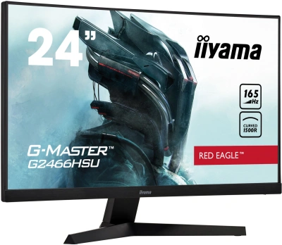 Монитор Iiyama 23.6" Red Eagle G2466HSU-B1 черный VA LED 1ms 16:9 HDMI M/M матовая 250cd 178гр/178гр 1920x1080 165Hz DP FHD USB 3.7кг