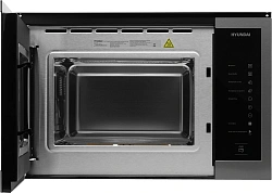 Микроволновая печь Hyundai HBW 2560 DX 25л. 900Вт черная сталь (встраиваемая)