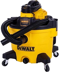 Строительный пылесос DeWalt DXV234P 1080Вт (уборка: сухая/влажная) желтый
