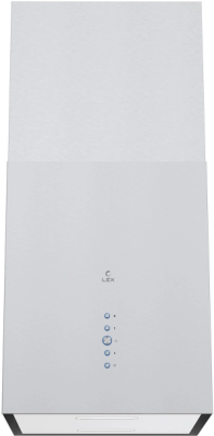 Вытяжка каминная Lex Alto 400 белый управление: кнопочное (1 мотор)