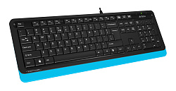 Клавиатура A4Tech Fstyler FK10 черный/синий USB (FK10 BLUE)