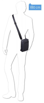 Сумка мужская Piquadro Black Square CA3084B3/TM темно-коричневый натур.кожа