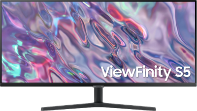 Монитор Samsung 34" ViewFinity S5 S34C500GAIXCI черный VA LED 21:9 полуматовая 3000:1 300cd 178гр/178гр 3440x1440 100Hz FreeSync DP Ultra WQHD 4.9кг