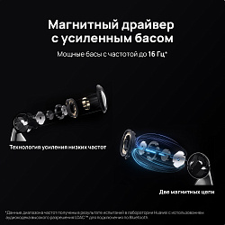 Наушники вкладыши Huawei FreeBuds 5 Honey-T10 серебристый беспроводные bluetooth в ушной раковине (55036454)