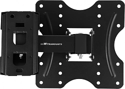 Кронштейн для телевизора Ultramounts UM897 черный 23"-42" макс.30кг настенный поворотно-выдвижной и наклонный