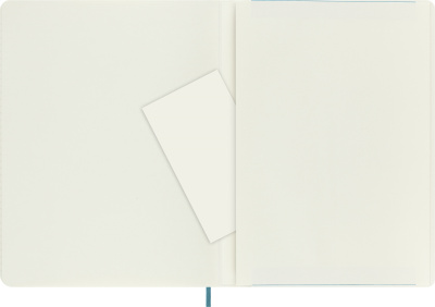 Блокнот Moleskine CLASSIC SOFT QP621B35 XLarge 190х250мм 192стр. линейка мягкая обложка голубой