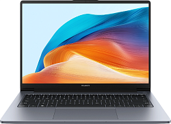 Ноутбук Huawei MateBook D 14 Core i5 12450H 16Gb SSD512Gb Intel UHD Graphics 14" IPS FHD (1920x1200) без ОС grey space WiFi BT Cam (53013XET)