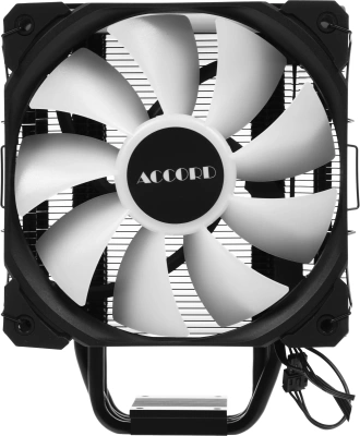 Устройство охлаждения(кулер) Accord ACC-4PS12 ARGB Soc-AM5/AM4/1200/1700/1851 черный 4-pin 37dB Al+Cu 180W 610gr brown box