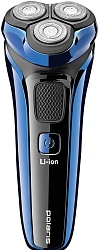 Бритва сетчатая Polaris PMR 0304R реж.эл.:3 питан.:элек.сеть/аккум. черный/синий