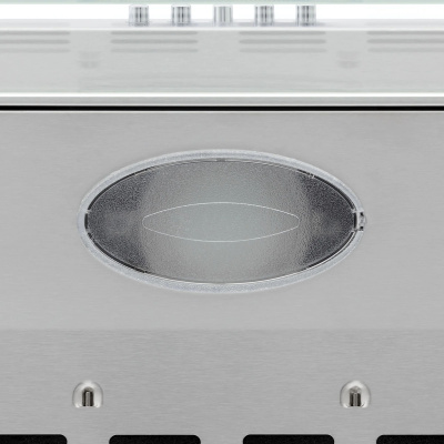 Вытяжка козырьковая Krona Osten 600 Pb нержавеющая сталь управление: кнопочное (1 мотор)