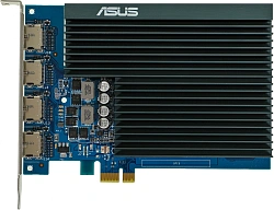 Видеокарта Asus PCI-E 2.0 GT730-4H-SL-2GD5 NVIDIA GeForce GT 730 2Gb 64bit GDDR5 902/5010 HDMIx4 HDCP Ret