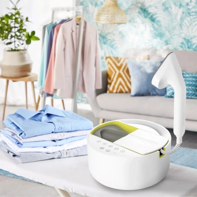 Отпариватель ручной Kitfort КТ-9110-2 2180Вт белый/салатовый