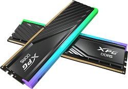 Память DDR5 2x16GB 6400MHz A-Data AX5U6400C3216G-DTLABRBK XPG Lancer Blade RGB RTL Gaming PC5-51200 CL32 DIMM ECC 288-pin 1.4В kit dual rank с радиатором Ret