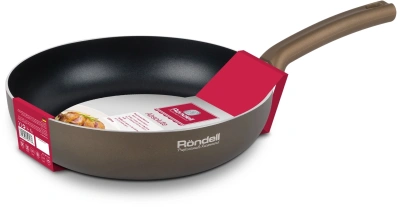 Сковорода Rondell Absolute RDA-1249 круглая 28см покрытие: Xylan Plus ручка несъемная (без крышки) коричневый