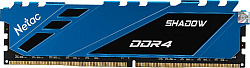 Память DDR4 16GB 3200MHz Netac NTSDD4P32SP-16B Shadow RTL Gaming PC4-25600 CL16 DIMM 288-pin 1.35В с радиатором Ret