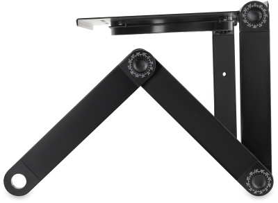 Стол для ноутбука Buro BU-803 складн. столешница металл черный 48x48x26см