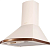 Вытяжка каминная Kuppersberg Bona 60 C бежевый/бронза управление: кнопочное (1 мотор)