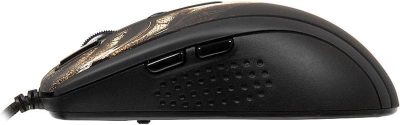 Мышь A4Tech XL-750BH рисунок лазерная 3600dpi USB2.0 6but