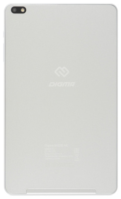 Планшет Digma 8402D 4G SC9863 (1.6) 8C RAM4Gb ROM64Gb 8" IPS 1920x1200 4G 1Sim Android 11 серебристый 5Mpix 2Mpix BT WiFi microSD 128Gb 4000mAh