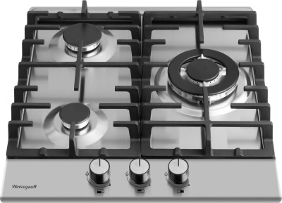 Газовая варочная поверхность Weissgauff HGG 451 XFV нержавеющая сталь