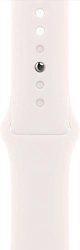 Смарт-часы Apple Watch Series 11 A3331 42мм OLED корп.розовое золото Sport Band рем.белый разм.брасл.:130-180мм (MEU04LW/A)