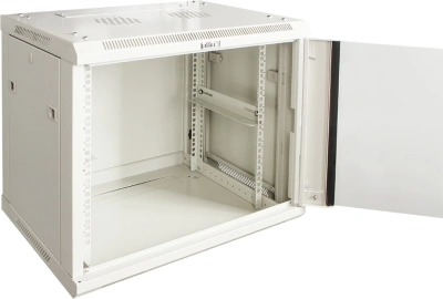 Шкаф коммутационный Lanmaster PRO (TWT-CBWPG-9U-6X8-GY) настенный 9U 600x800мм пер.дв.стекл 60кг серый 700мм 25.8кг 502мм IP20 металл